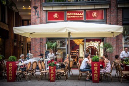 Restaurant-Geschenk-Gutschein Hamburg für Roncalli Grand Café