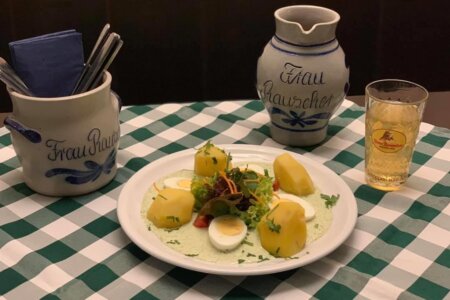 Restaurant-Geschenk-Gutschein Frankfurt für Frau Rauscher