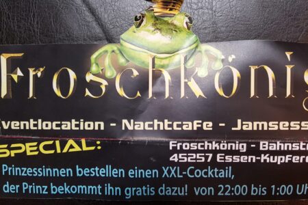 Restaurant-Geschenk-Gutschein Essen für Froschkönig