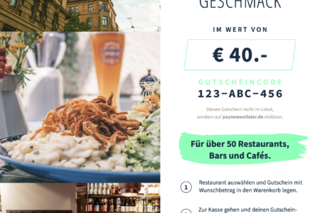 Restaurant-Geschenk-Gutschein  für Restaurant-Gutschein für Stuttgart
